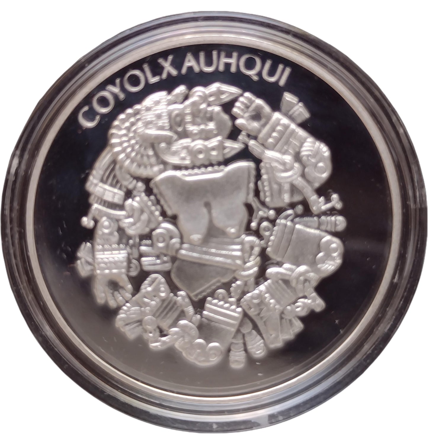 Coyolxauqui Águila Tlatelolco, Medalla de Plata Ley .999