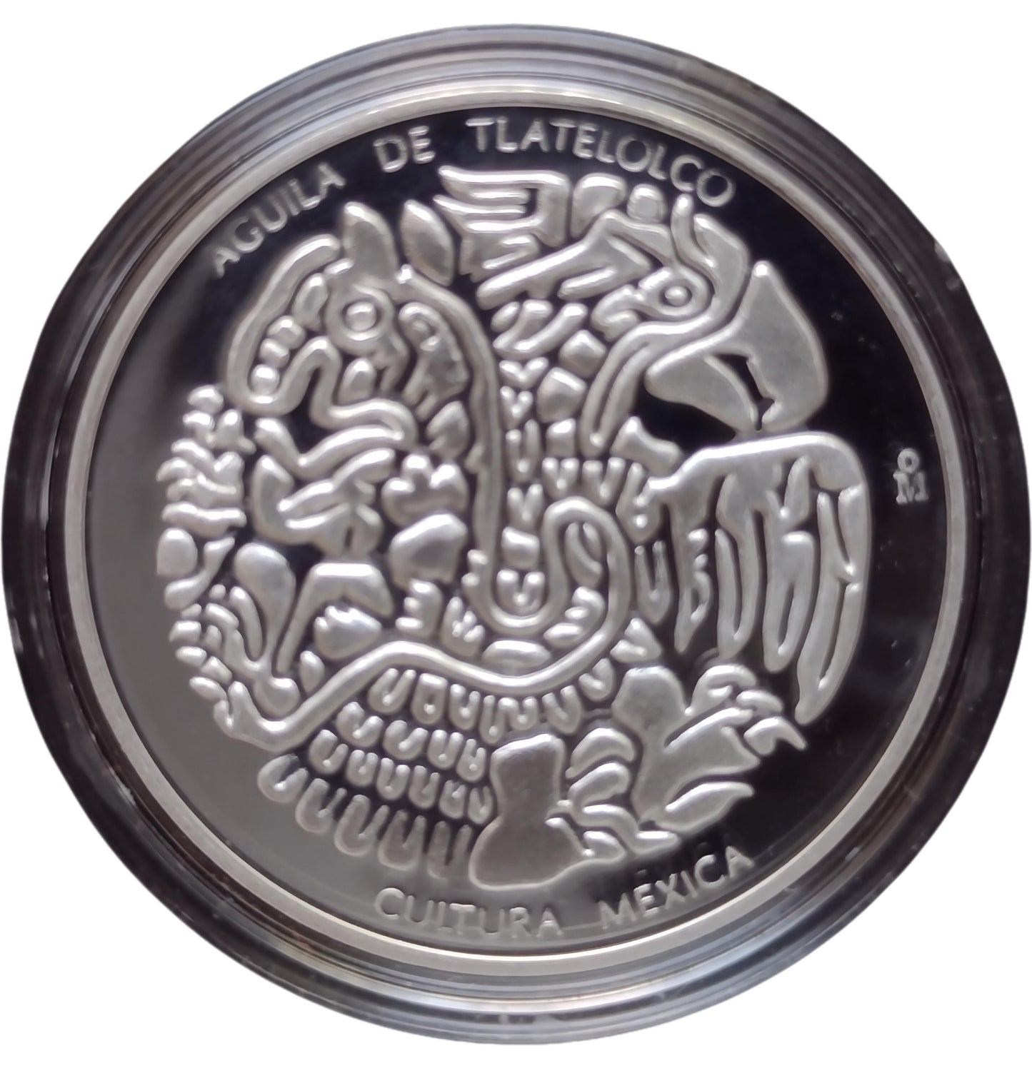 Coyolxauqui Águila Tlatelolco, Medalla de Plata Ley .999
