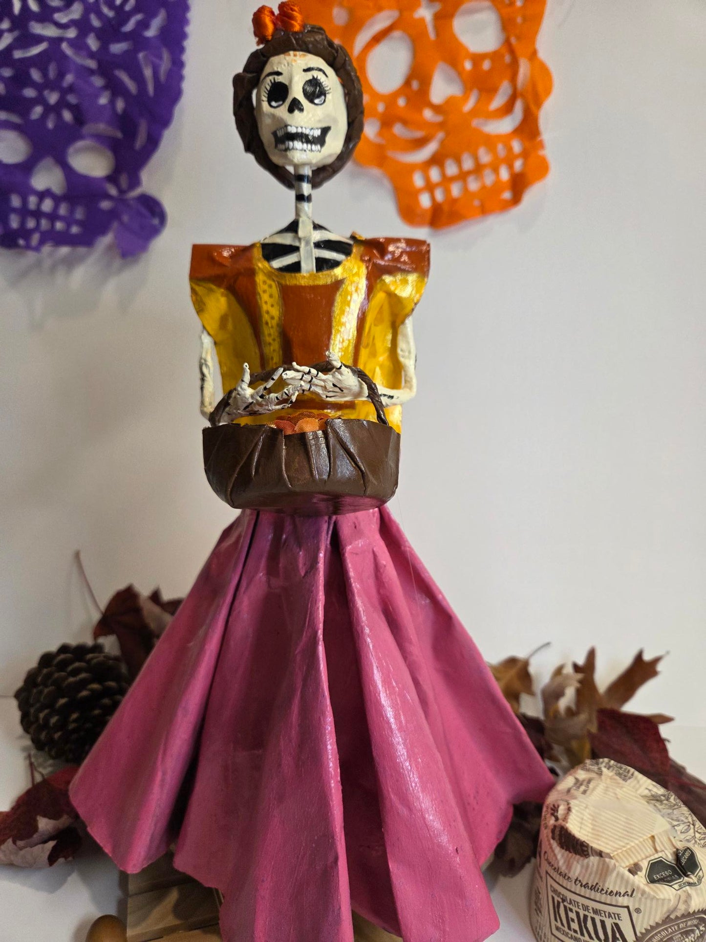 Catrina "Flor de Otoño".
