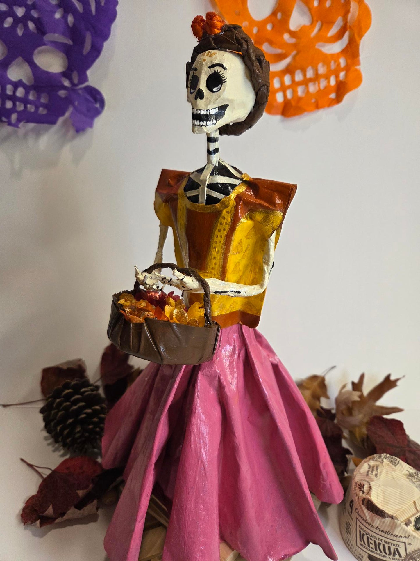 Catrina "Flor de Otoño".