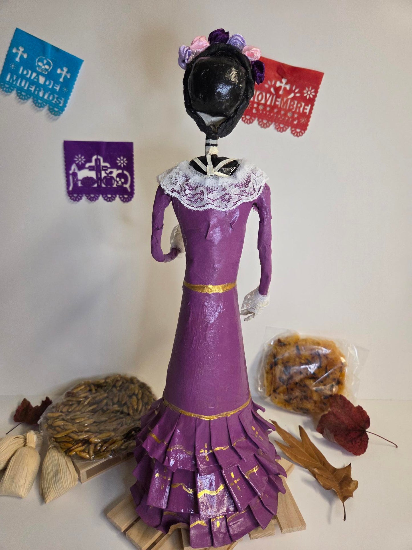 Catrina Lila "Flor del Alma"