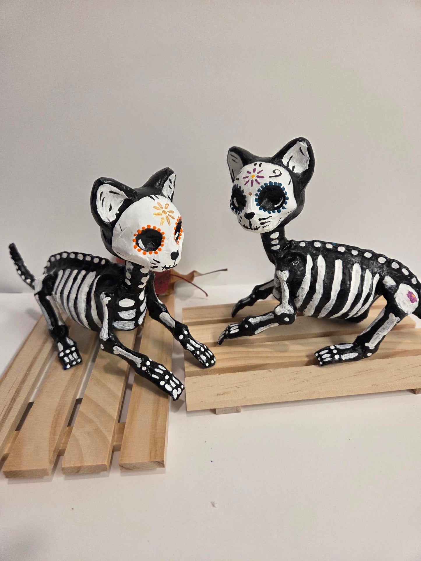 Calaveras de Gatos "Micho y Fifï".
