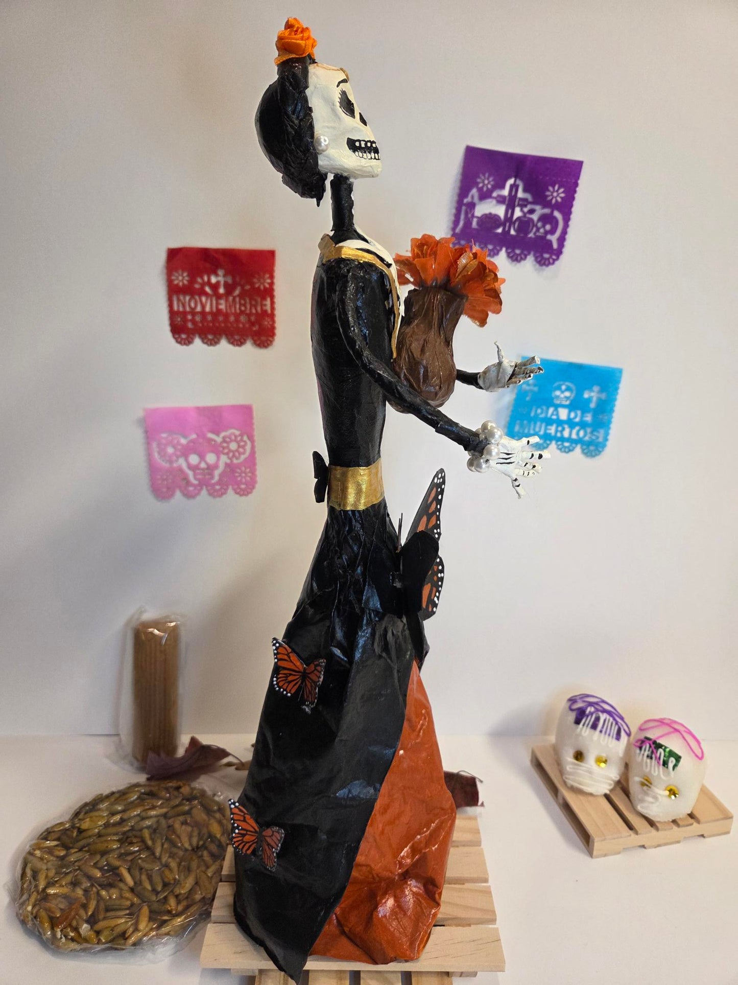 Catrina "Reina Monarca".