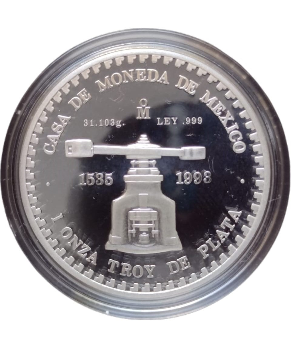 Piedra de los Soles, Medalla de Plata Ley .999