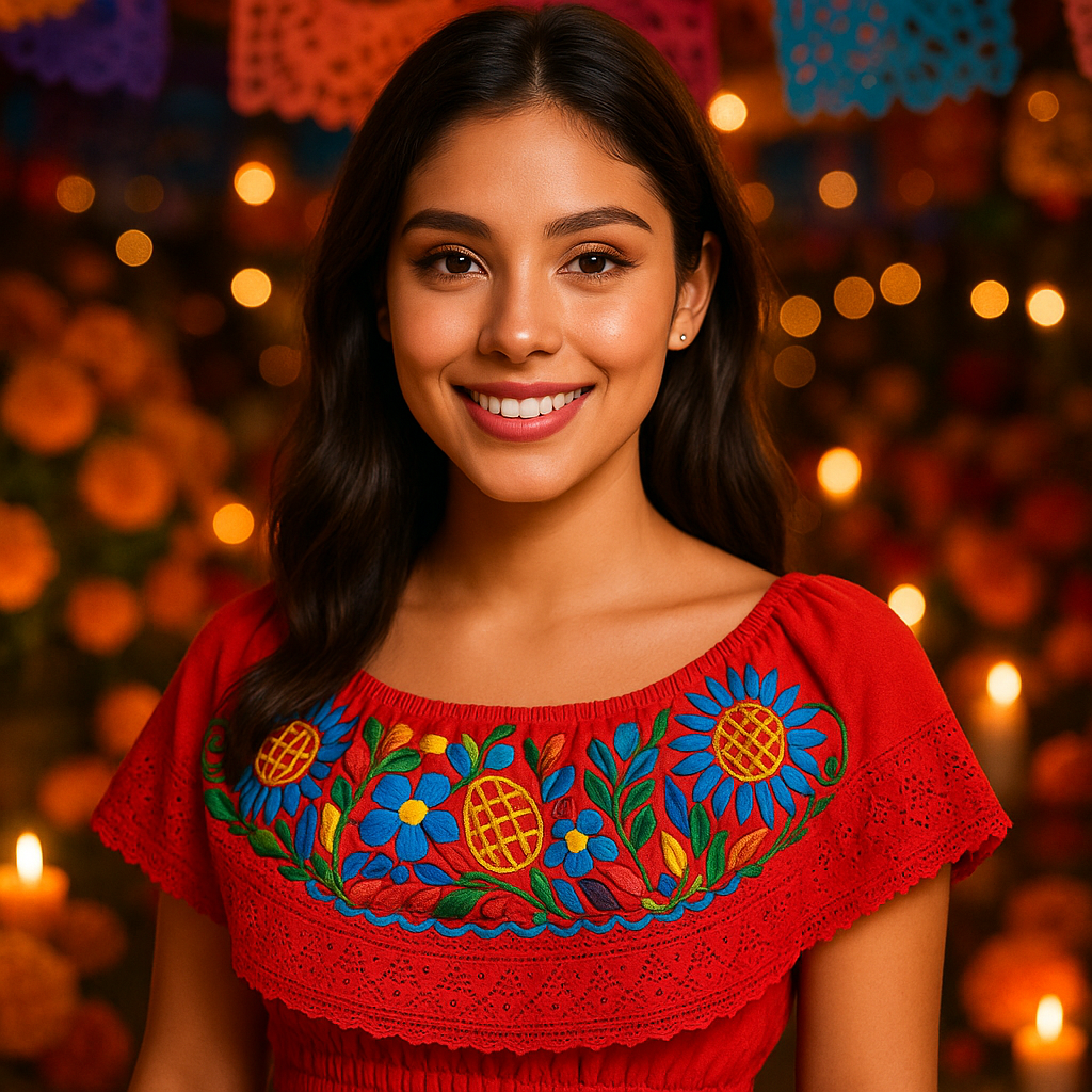 Ropa Artesanal Típica para Mujer.