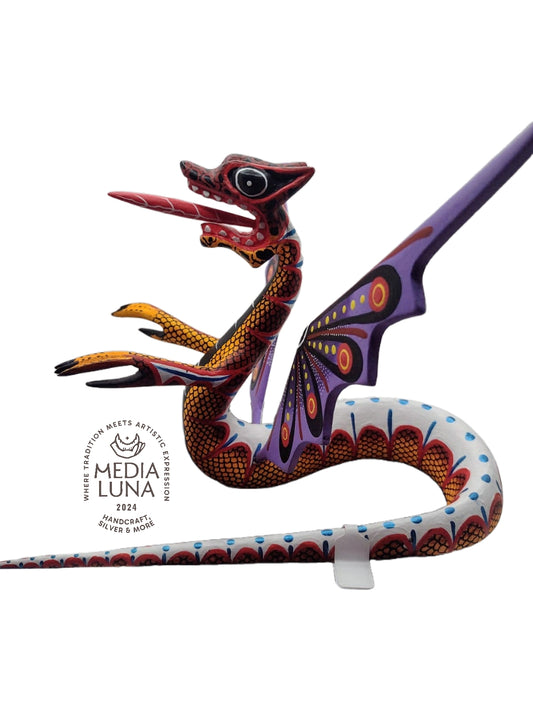 Alebrije Serpiente Dragón.
