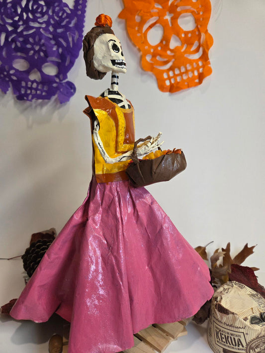 Catrina "Flor de Otoño".