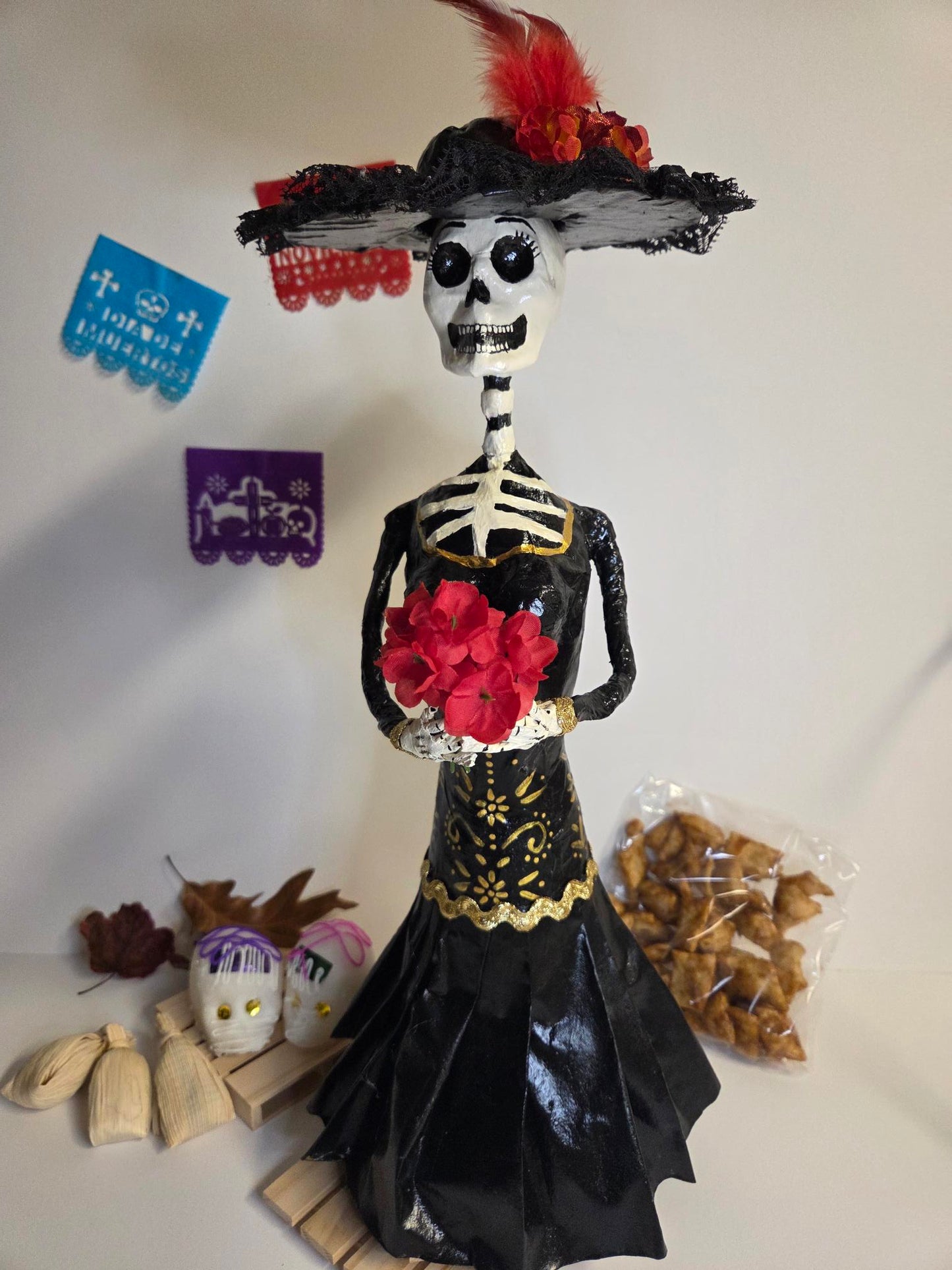 Catrina "La Novia del Mictlán" (Lugar de los Muertos).