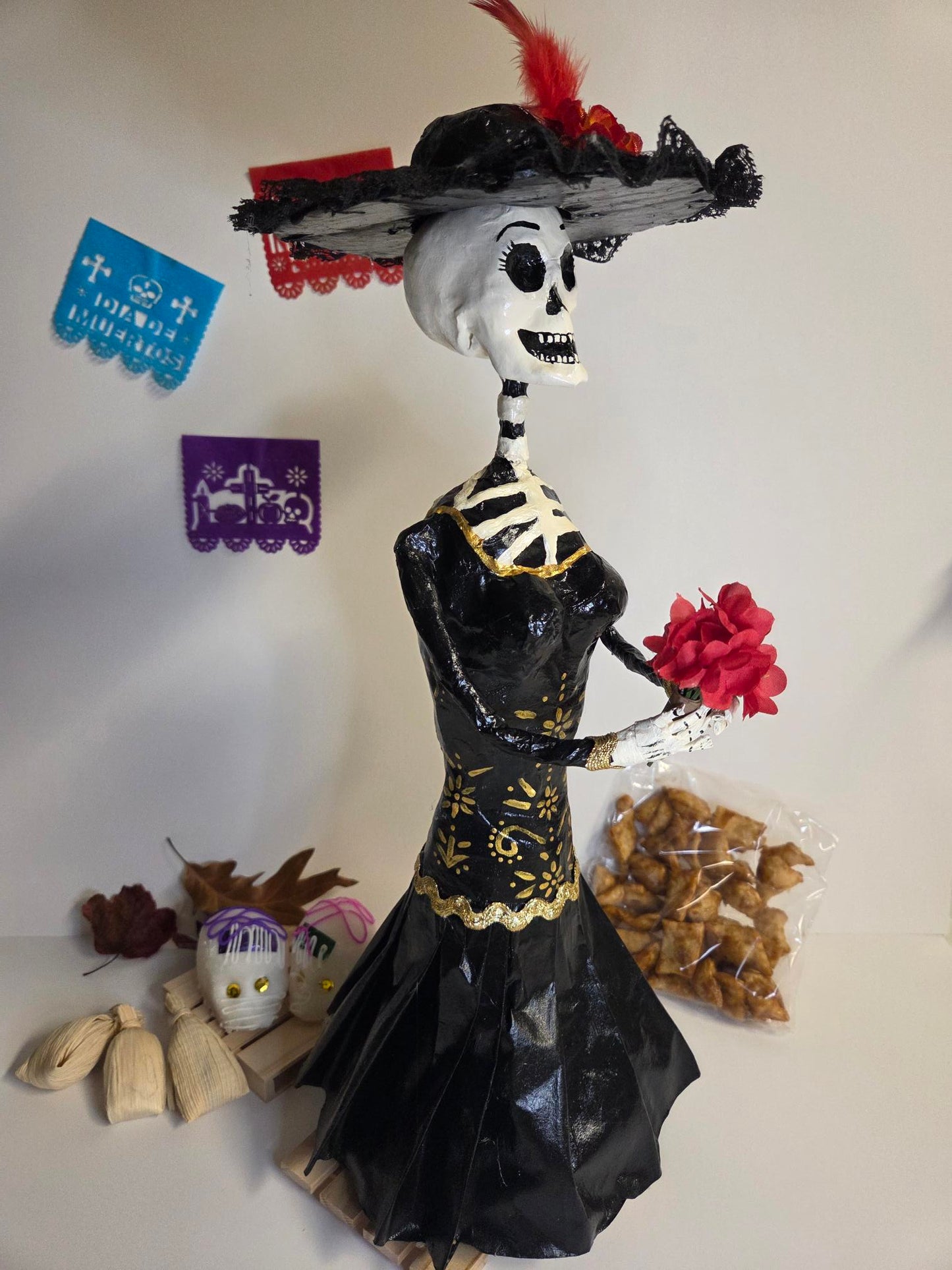 Catrina "La Novia del Mictlán" (Lugar de los Muertos).