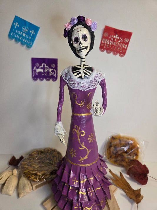 Catrina Lila "Flor del Alma"