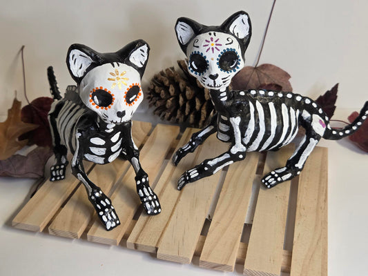 Calaveras de Gatos "Micho y Fifï".
