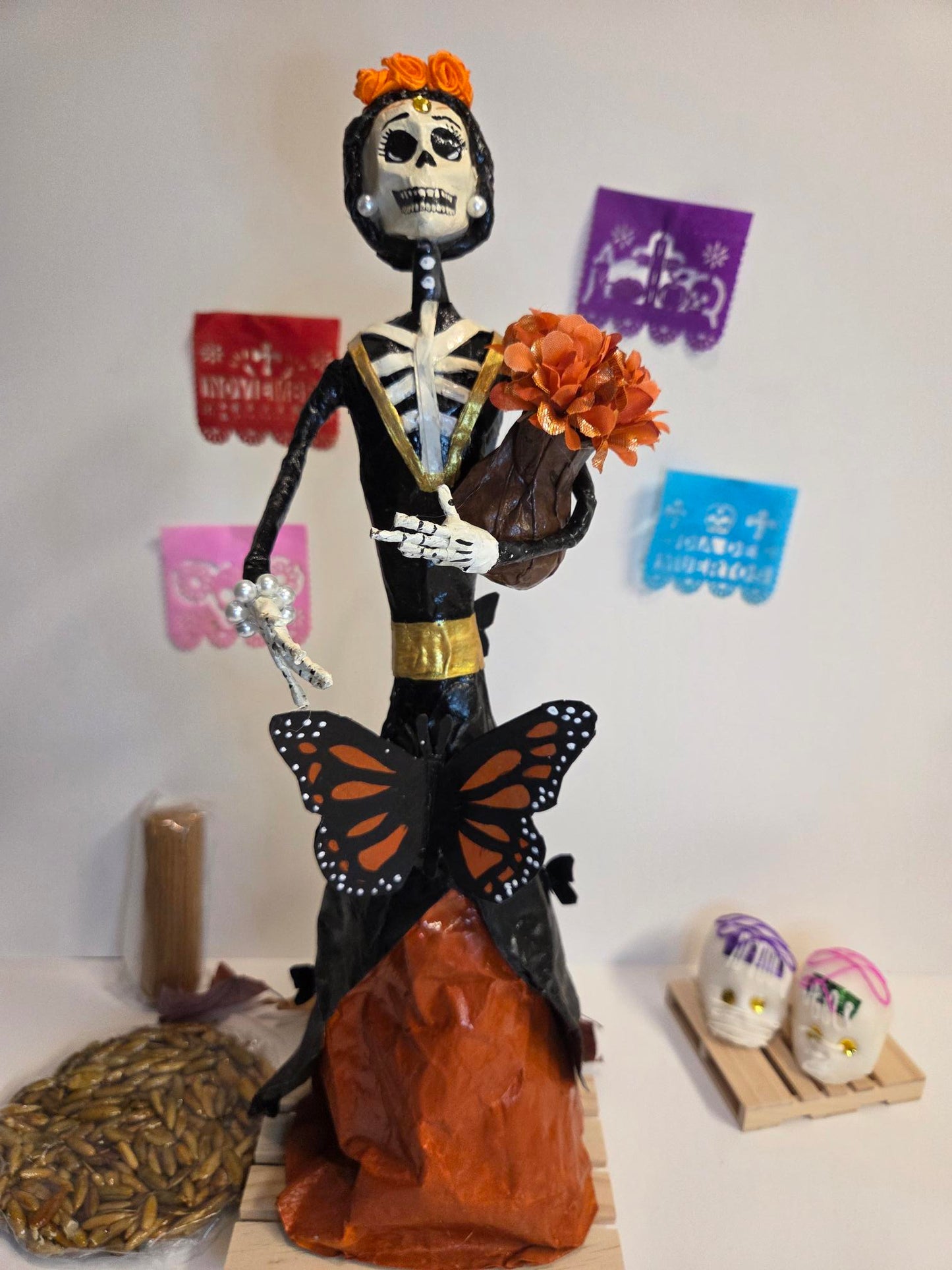 Catrina "Reina Monarca".