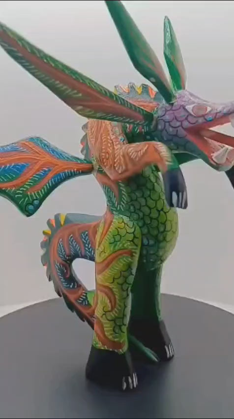 Alebrije Dragon Verde.