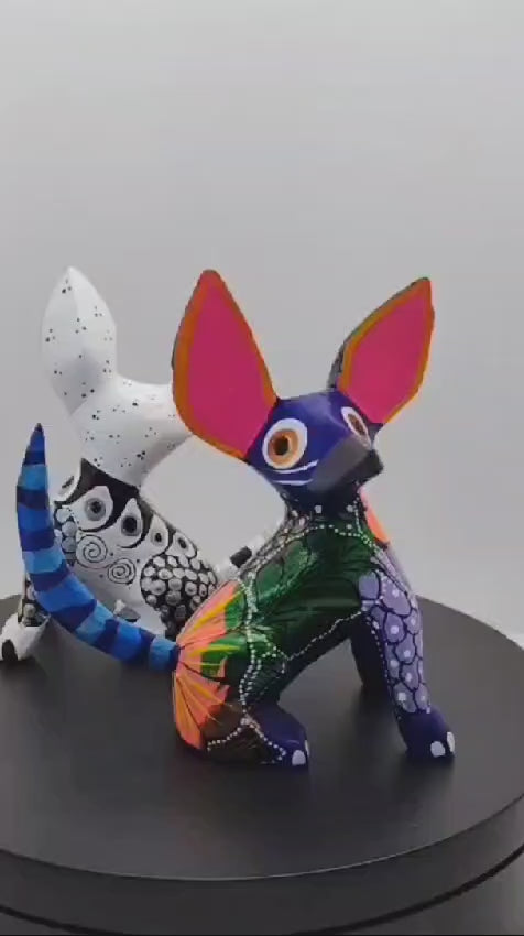 Alebrije Perro Xoloitzcuintle.