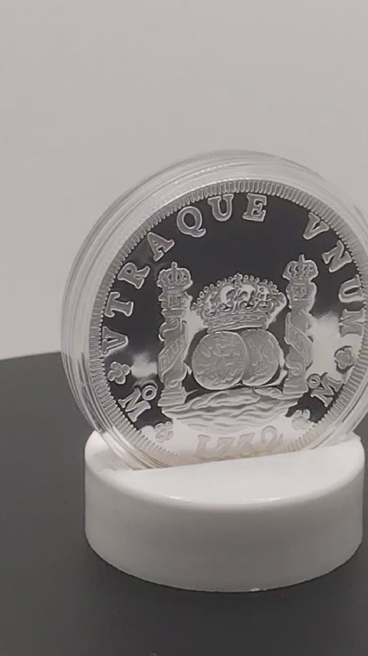 Columnaria, Medalla de Plata Ley .999