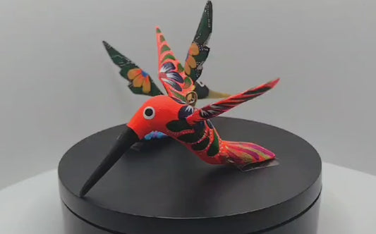 Alebrijes Colibríes, Conjunto de 2 piezas.